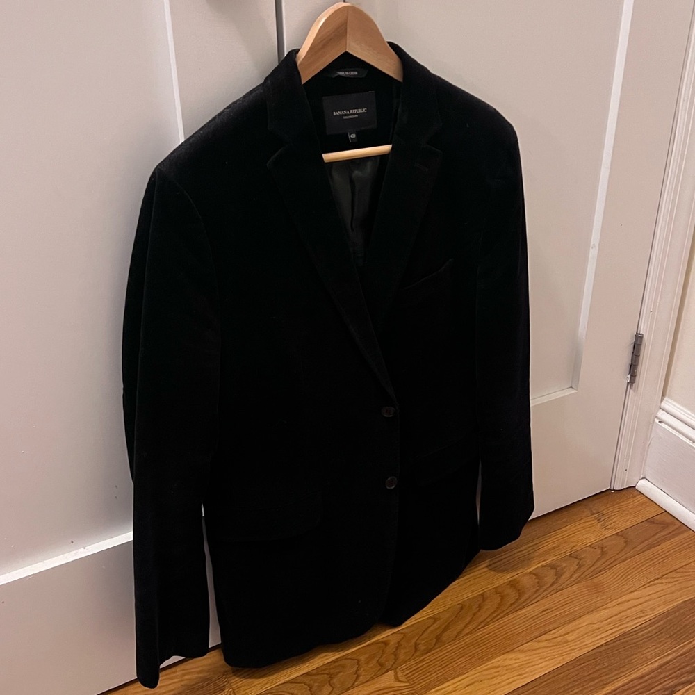 Banana Republic Mocha Corduroy Blazer Sports Jacket